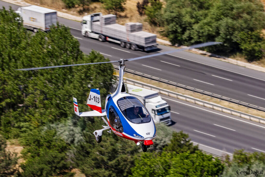 AutoGyro Jandarma Aerial Surveillance 
