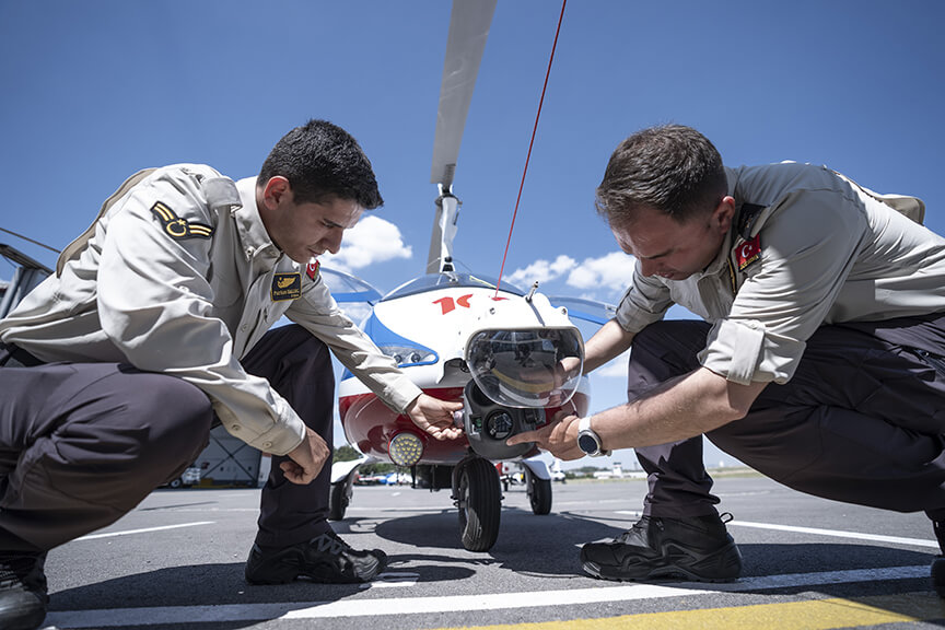 The Jandarmas Aerial Assistant "Sees with National Eyes"