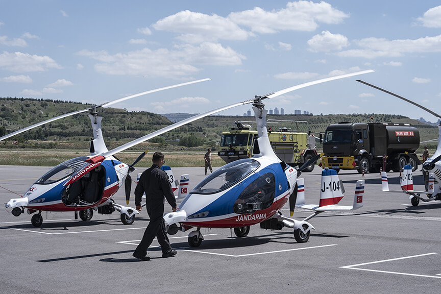 The Jandarmas Aerial Assistant "Sees with National Eyes"