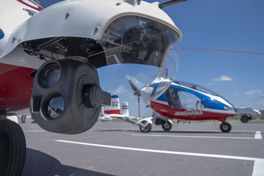The Jandarmas Aerial Assistant "Sees with National Eyes"