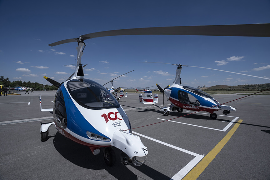 The Jandarmas Aerial Assistant "Sees with National Eyes"