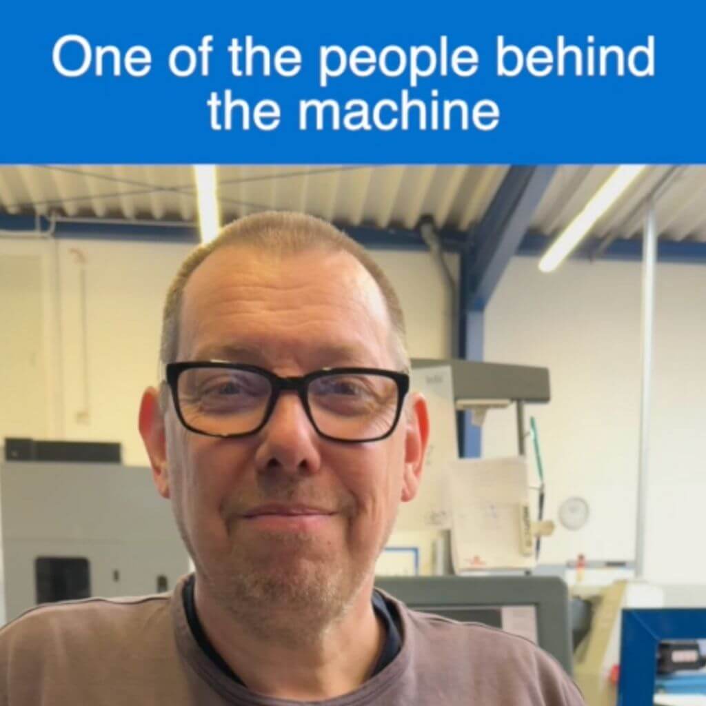 The people behind the machine - Olaf - CNC