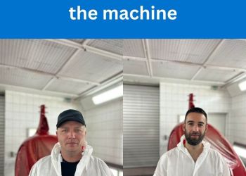 The people behind the machine - Kevin & Kristin - Spraypaint